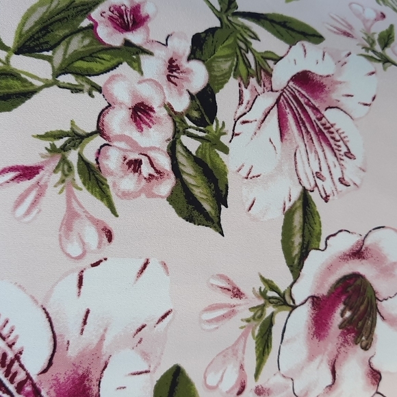 White House Black Market pink floral dress size 4 - Picture 5 of 12